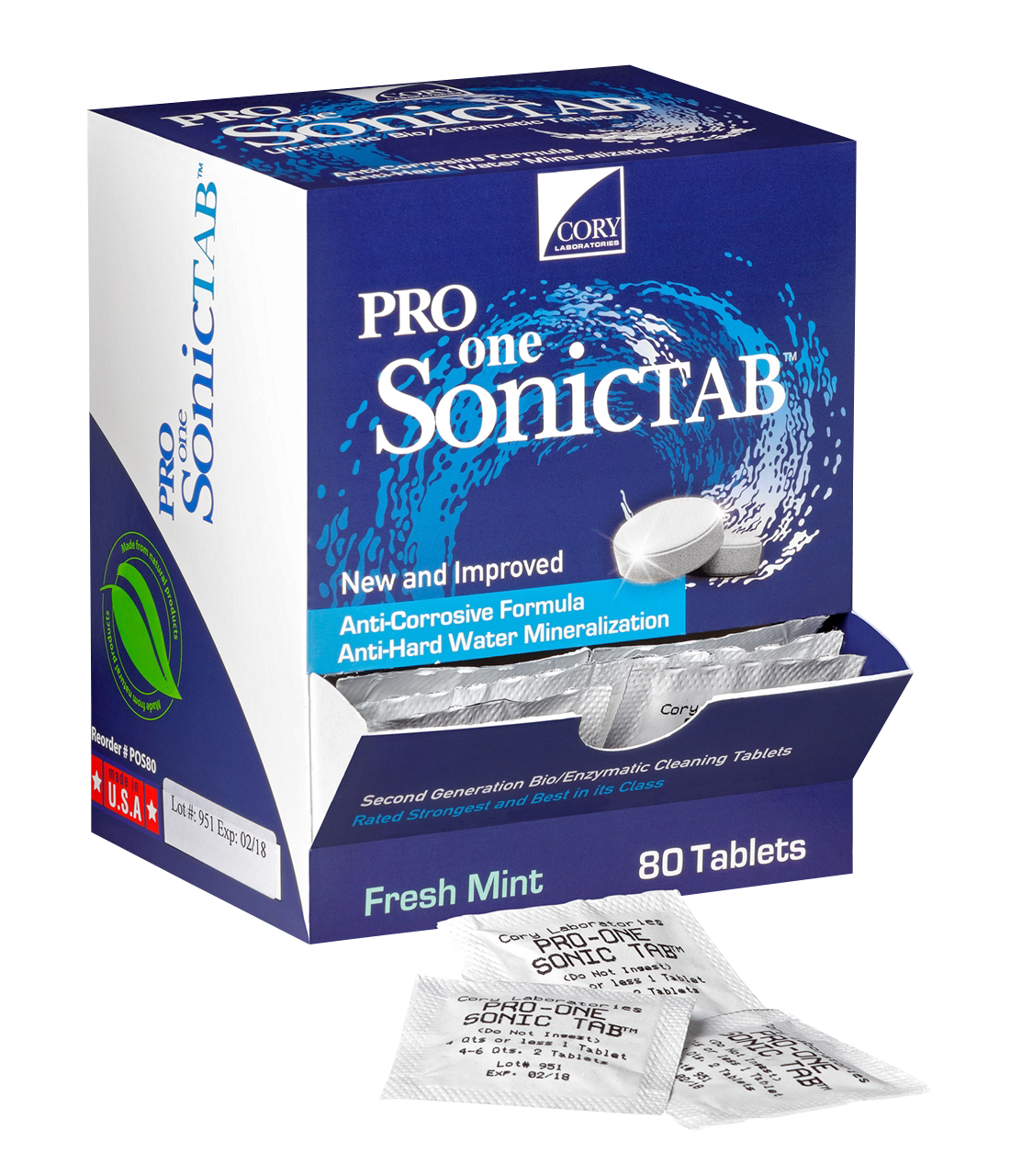 Cory Labs Pro One Sonic Tablets Ultrasonic Cleaner