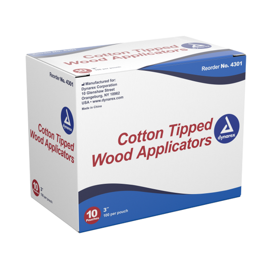 Dynarex Cotton Tipped Applicators