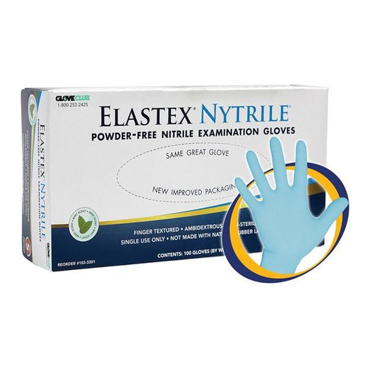 Henry Schein Elastex Nitrile Exam Gloves (Powder-free)