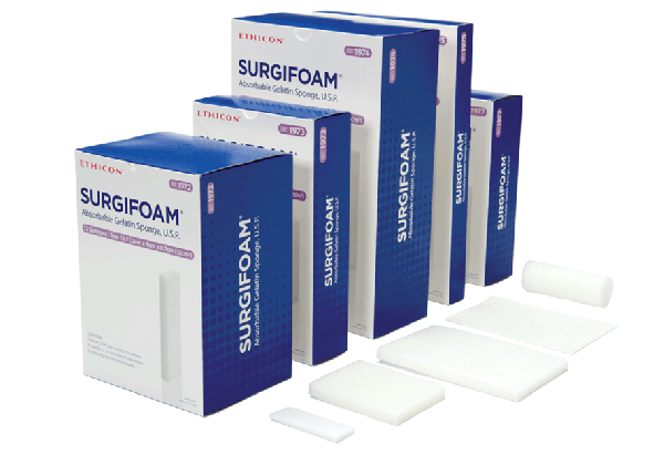 Ethicon Surgifoam Absorbable Gelatin Sponge