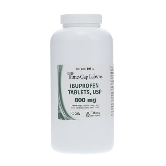 Henry Schein Time-Cap Labs Ibuprofen Tablets
