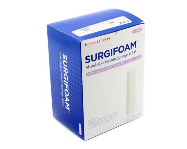 Ethicon Surgifoam Absorbable Gelatin Sponge