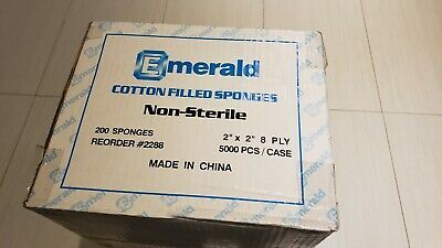 Emerald Gauze Sponges (Non-sterile)