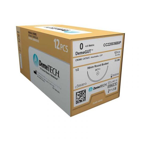 DemeTech Chromic Catgut Sutures