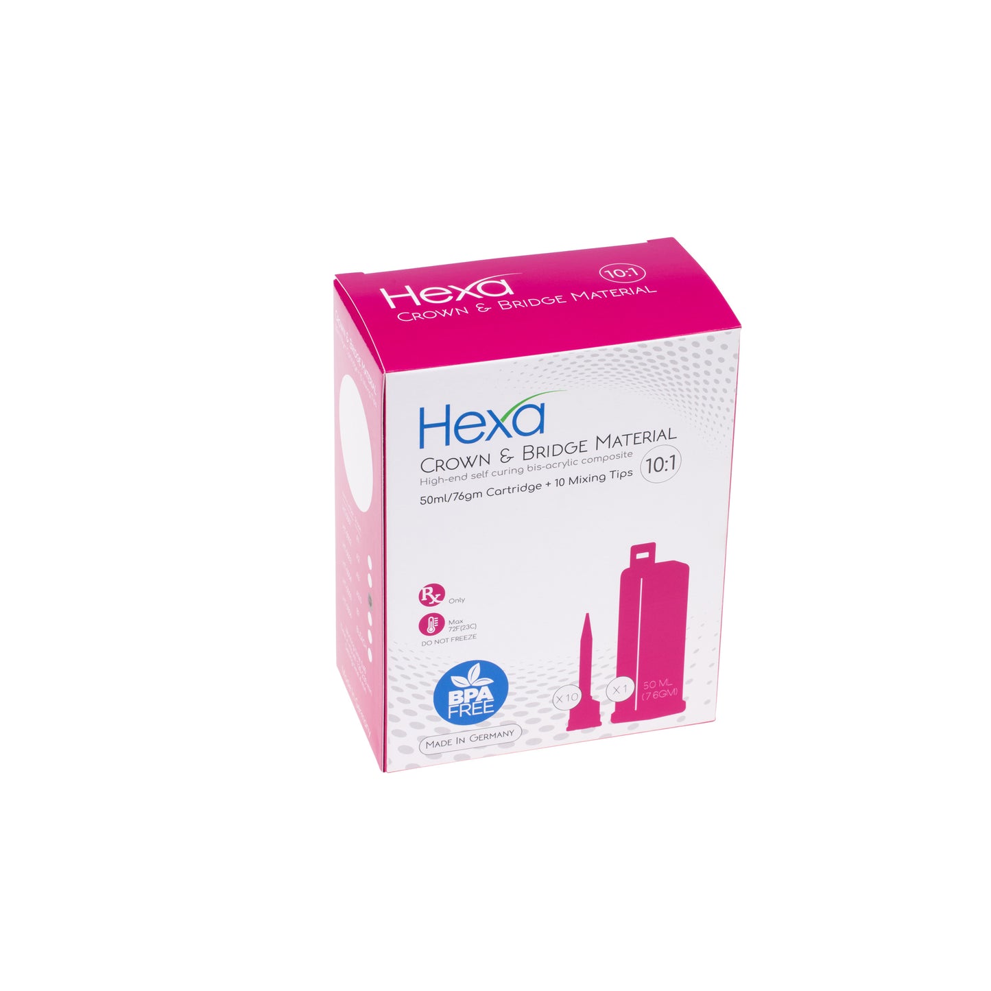 Hexa Temp Crown and Bridge Material 10:1