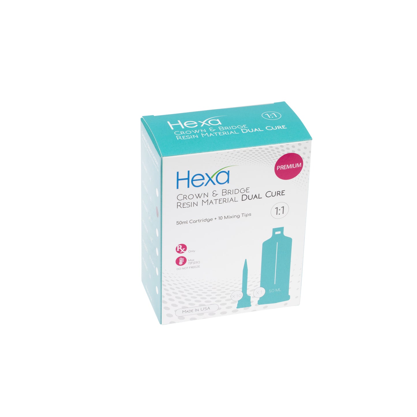 Hexa Temp Crown and Bridge Material 1:1