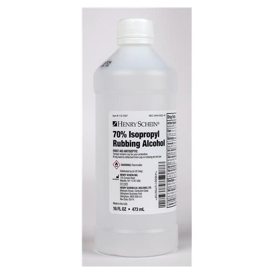 Henry Schein 70% Isopropyl Rubbing Alcohol