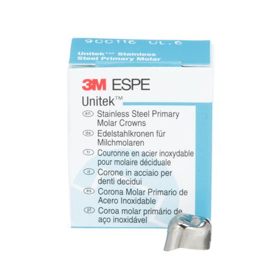 3M Unitek Stainless Steel Primary Molar Crowns