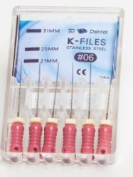 3D Dental Stainless Steel K-Files