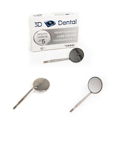 3D Dental Cone Socket Mouth Mirrors