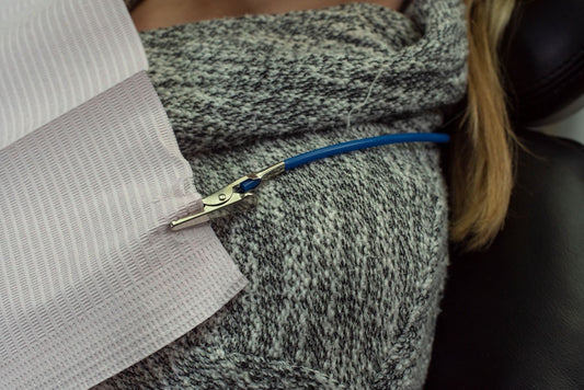 3D Dental Bib and Napkin Clip, Non Chill