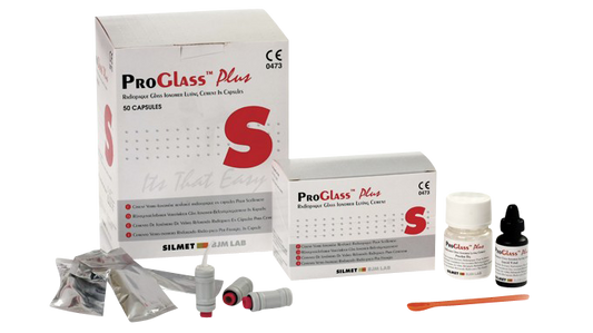 Silmet ProGlass Plus Resin Modified Glass Ionomer Luting Cement 1:1 Kit