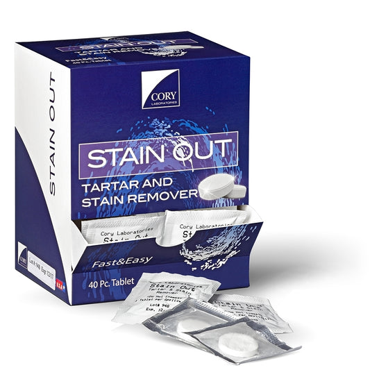 Cory Labs Stain Out - Tartar and Stain Remover Tablets