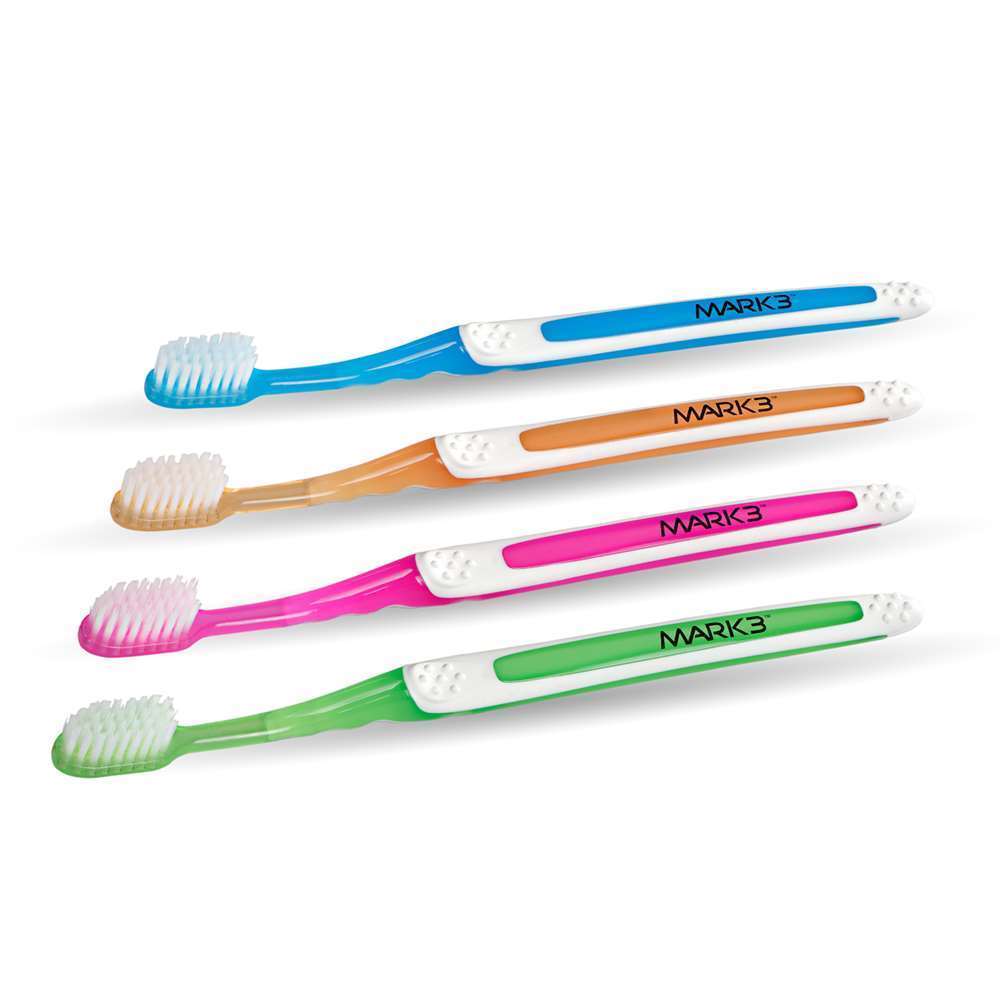 MARK3 Adult Premium Sensitive Compact Head Toothbrush