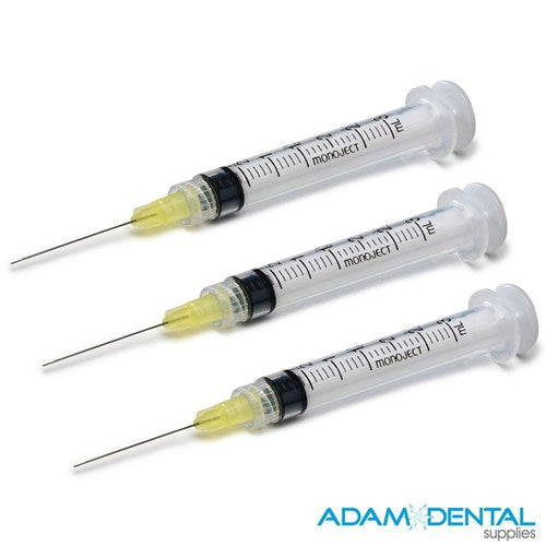 Monoject Hypodermic Dental Needle #400 27G Long (1.25")
