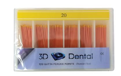 3D Dental Gutta Percha Points-Regular
