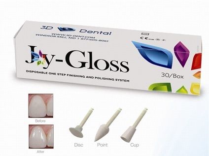 3D Dental Joy-Gloss Finishing and Polishing Systems