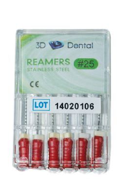 3D Dental Reamers - Stainless Steel