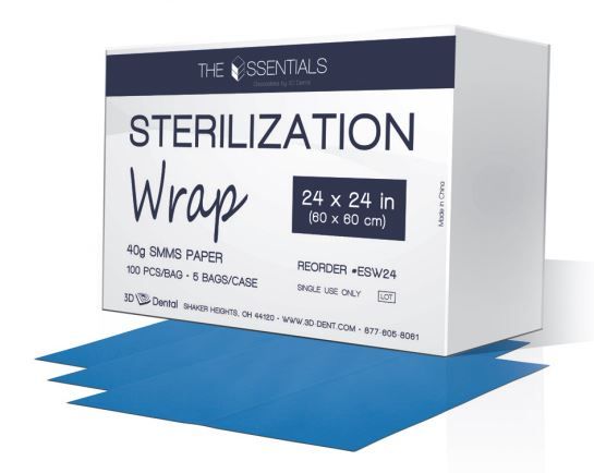 3D Dental Sterilization Wrap
